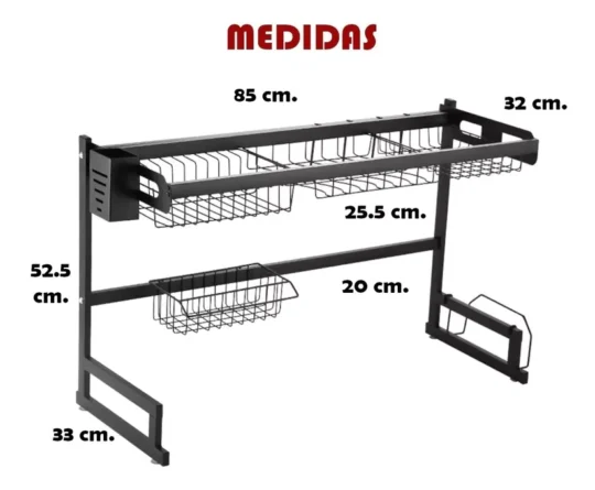 Escurridor De Platos 85CM - Imagen 5