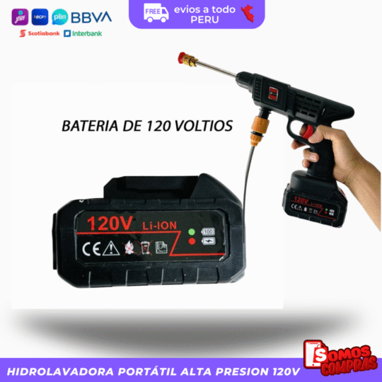 hidrolavadora de 120v