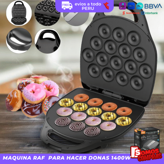 Maquina Para Hacer 16 Mini Donuts - Imagen 2