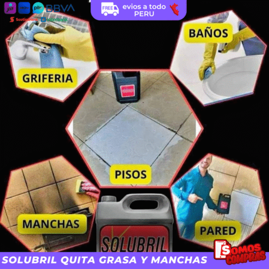 Solubril Quita Grasa y Manchas - Imagen 3