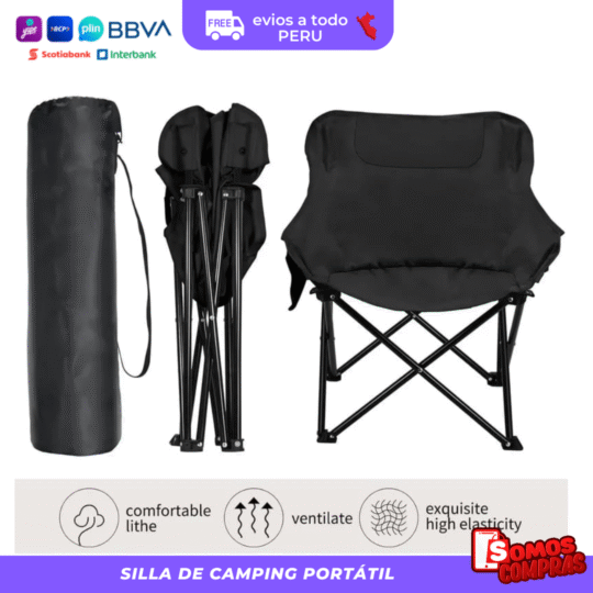 Silla De Camping Portátil - Imagen 2