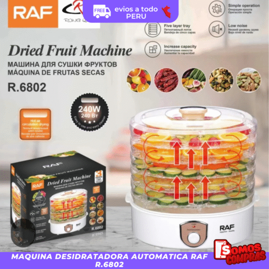 MAQUINA DESIDRATADORA AUTOMATICA RAF R.6802