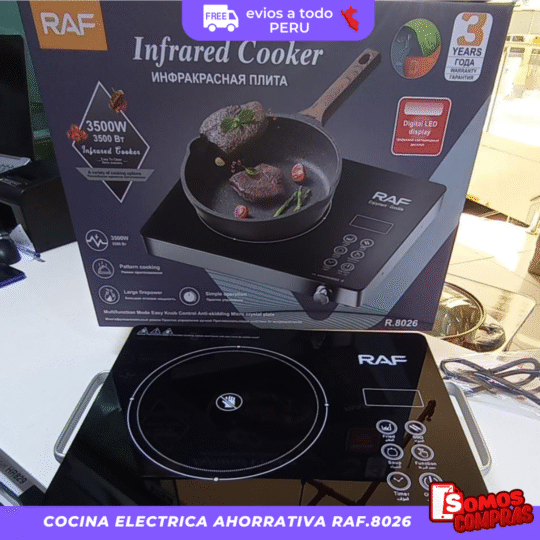 COCINA ELECTRICA AHORRATIVA RAF
