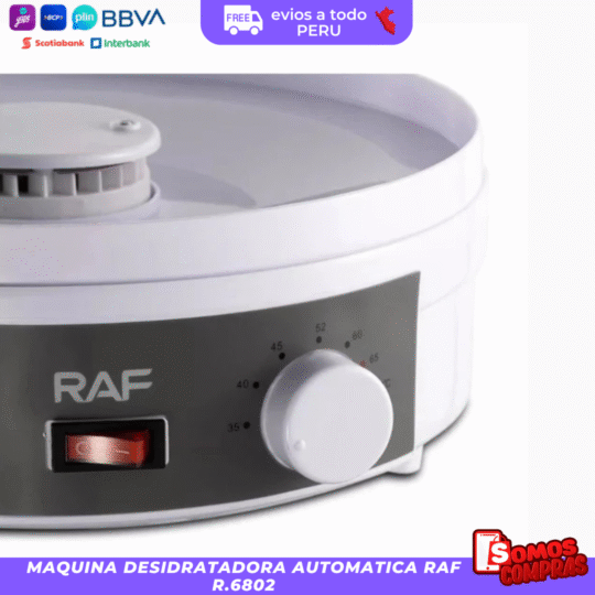 MAQUINA DESIDRATADORA AUTOMATICA RAF R.6802