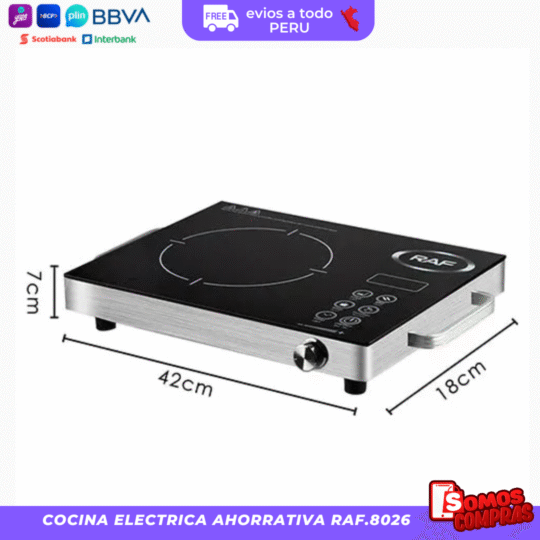 COCINA ELECTRICA AHORRATIVA RAF